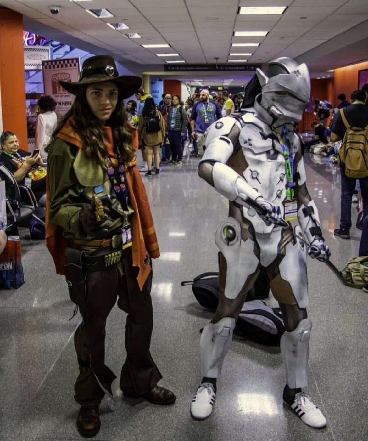 Debuting armor at New York Comic Con 2019