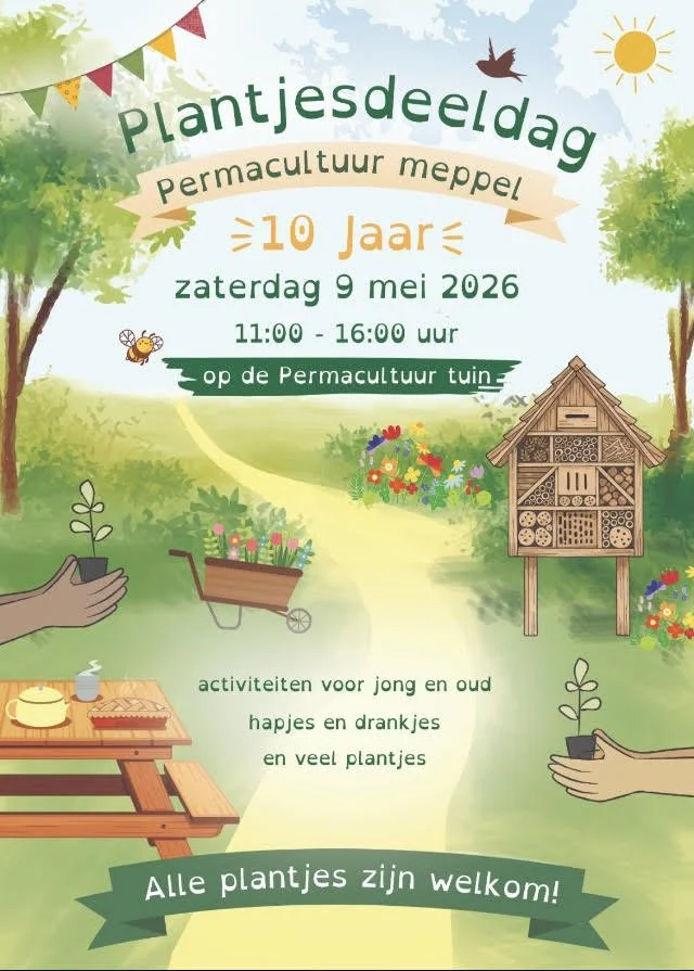 10 Jaar Permacultuur Meppel; Hoera!