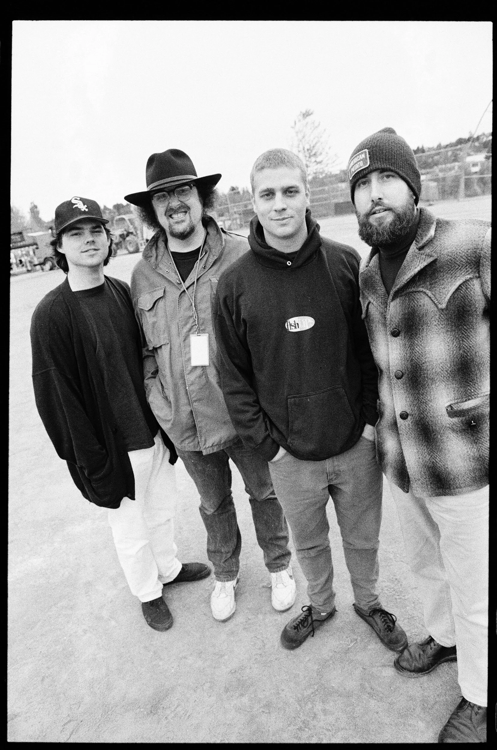 Shawn, Fisk, Aaron, and Bruce Drop in the Park..jpg