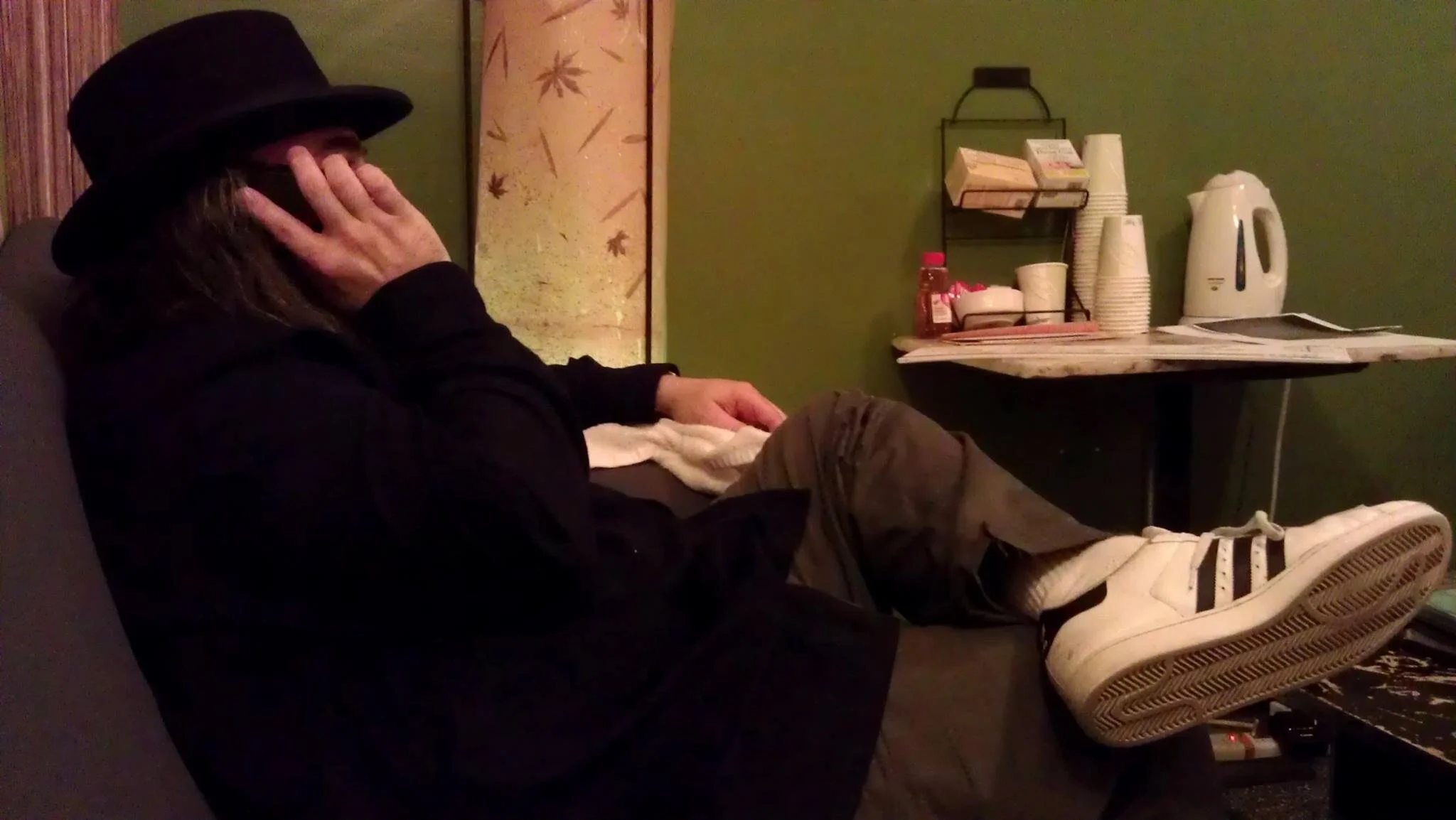 Talking to Dove Ed Spinalli.JPG