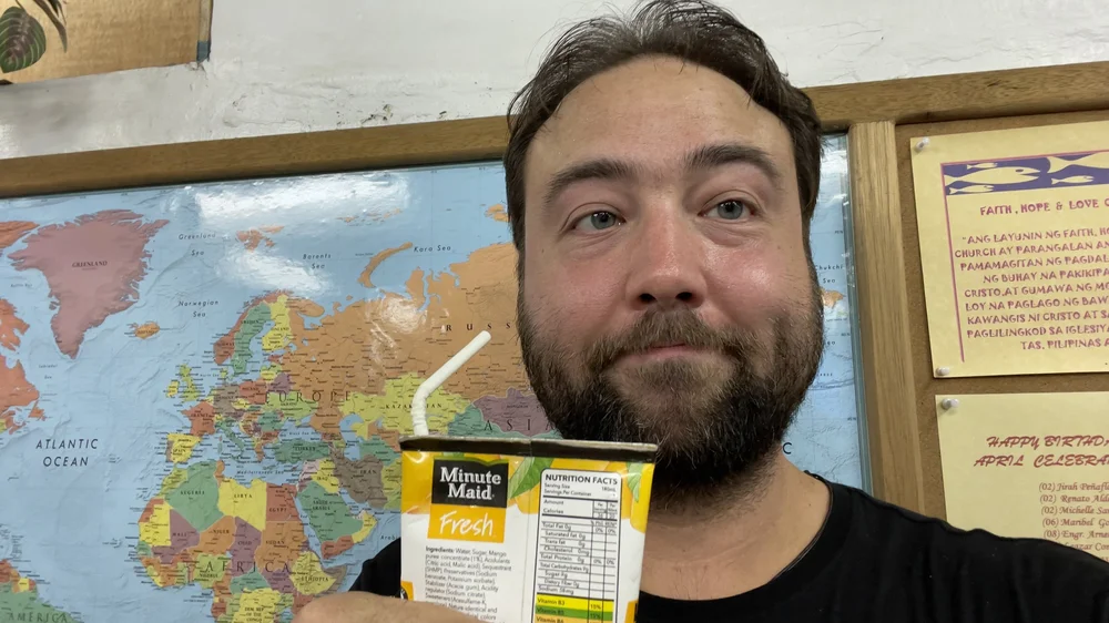 Even visiting cameramen got a snack