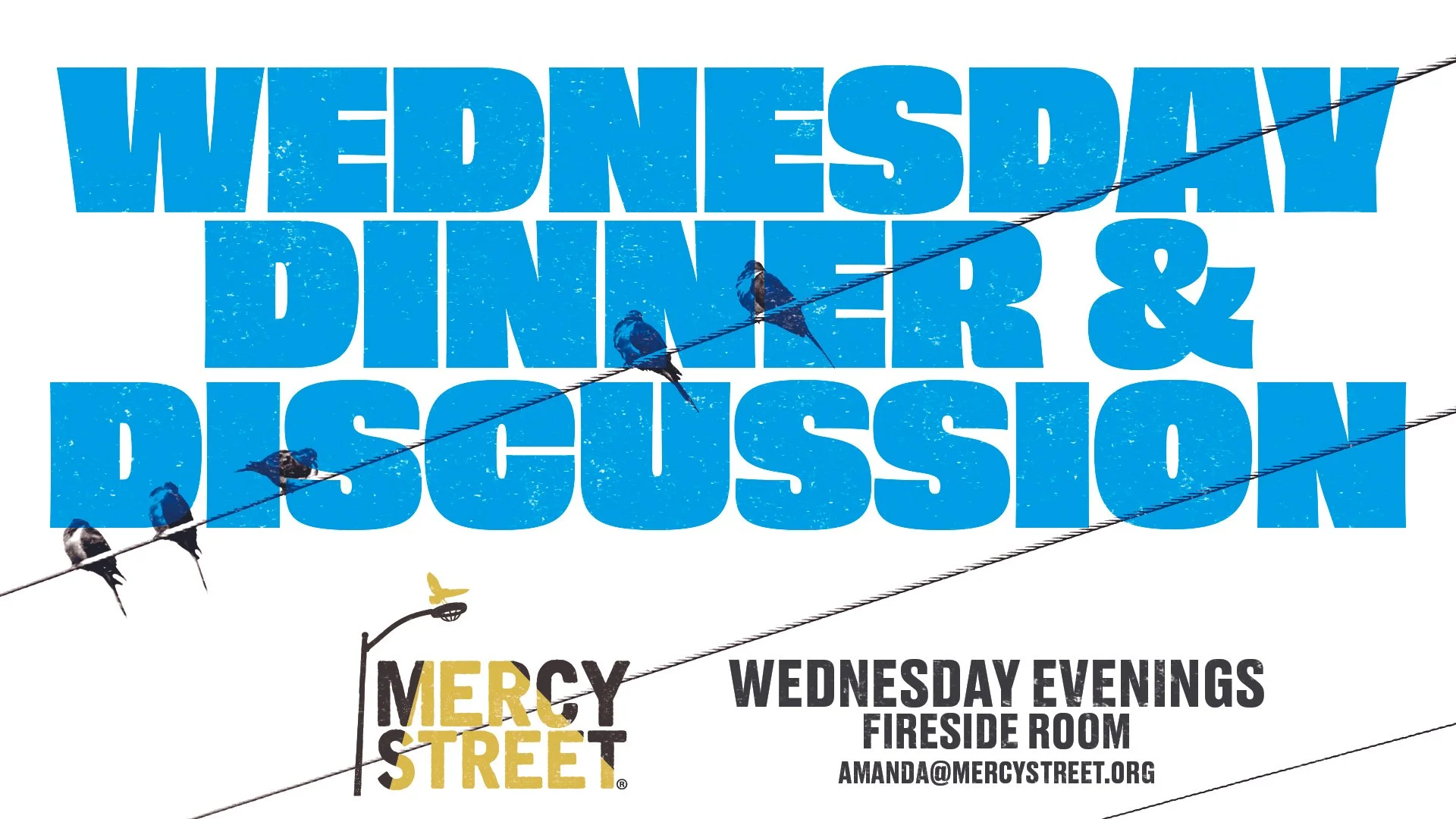 Wednesday Dinner & Discussion 