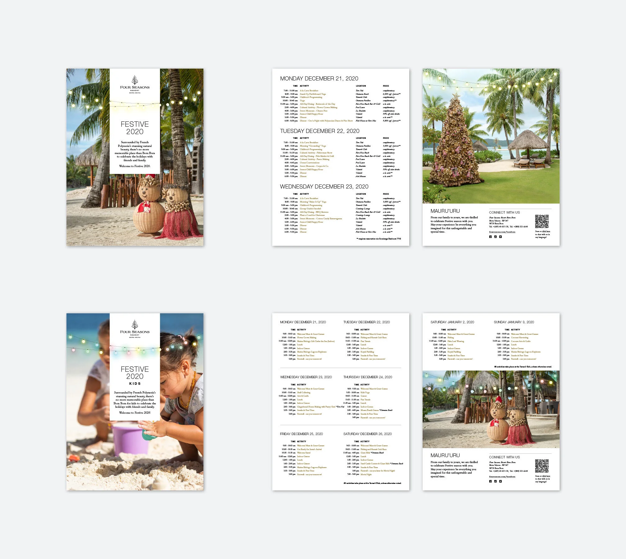 Festive Programs - Four Seasons Resort Bora Bora