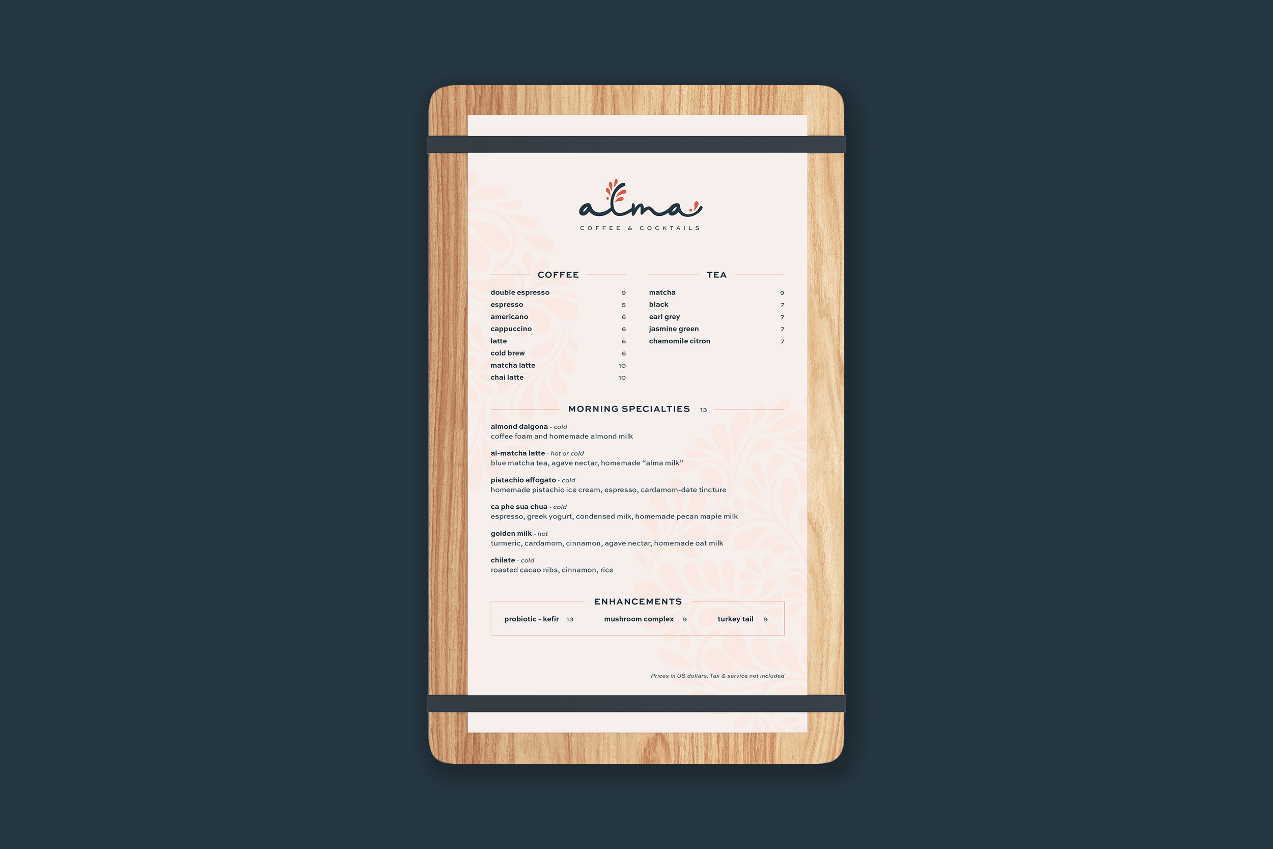 Esperanza Auberge Collection - Alma Menu