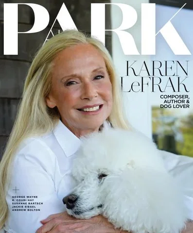 Karen on the cover of PARK Magazine's 2024 summer issue