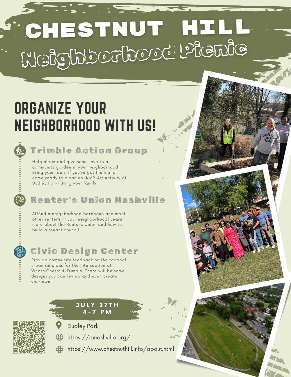 Chestnut Hill Neighborhood Picnic — Civic Design Center