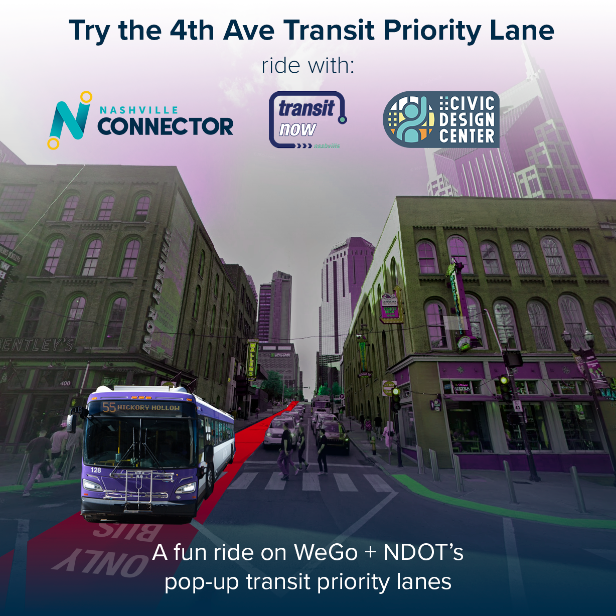 Try Transit Priority Lanes