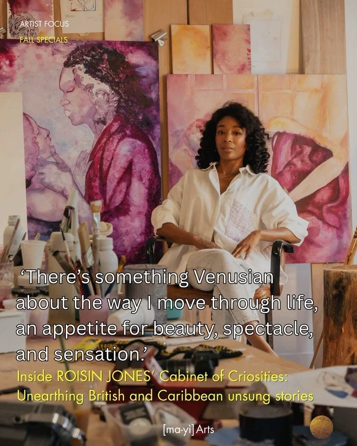 [THE GUARDIAN] There is strength and refinement in each word that is pronounced by Roisin JONES. The British-born artist has embraced her calling to share the unsung stories of the Caribbean through her art. A multidisciplinary and multitalented arti