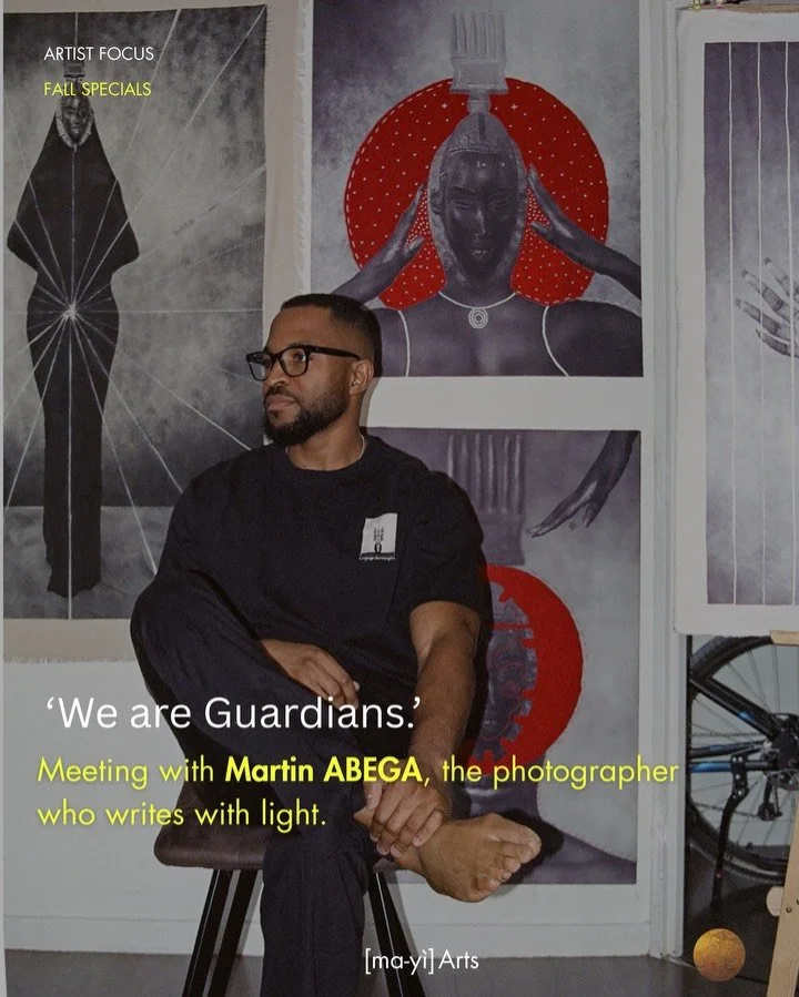 [GUARDIAN OF LIFE] Martin ABEGA&rsquo;s story is an invitation to awaken the divine within us and to reconnect with it. A photographer and multidisciplinary artist, he draws inspiration from the sacred, from tradition, and from the knowledge encounte