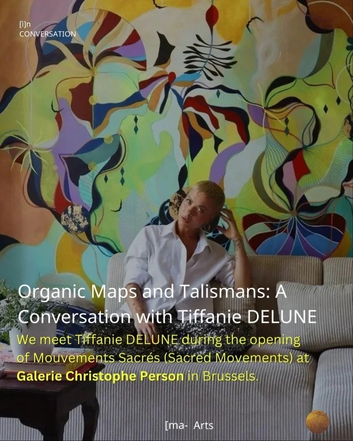 [THE PATH] Organic Maps and Talismans: A Conversation with Tiffanie DELUNE

From canvas to textile, Tiffanie DELUNE&rsquo;s practice unfolds like an inner cartography&mdash;rooted in personal memory, ancestral lineage, and intuitive forces. Born in 1