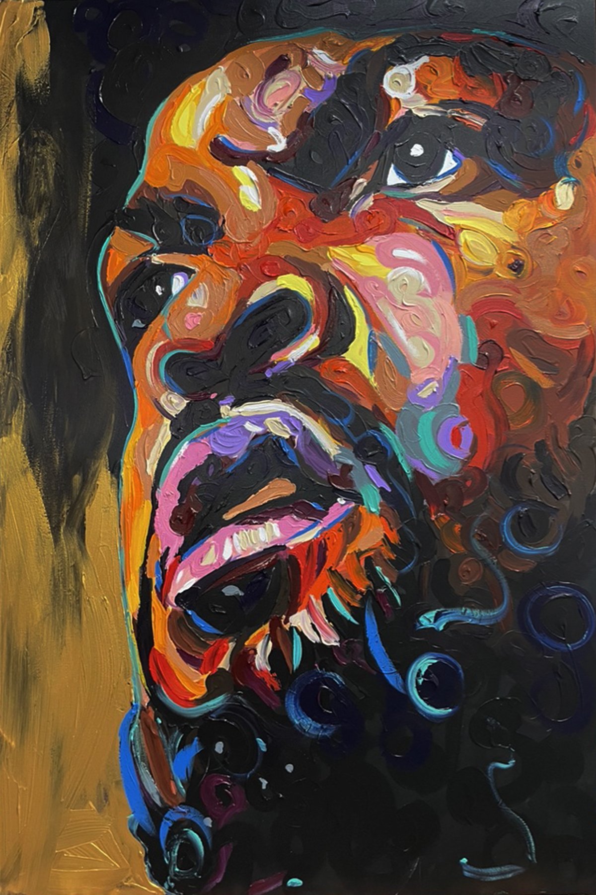 Ice Cube I (Unsigned) 48"x72"