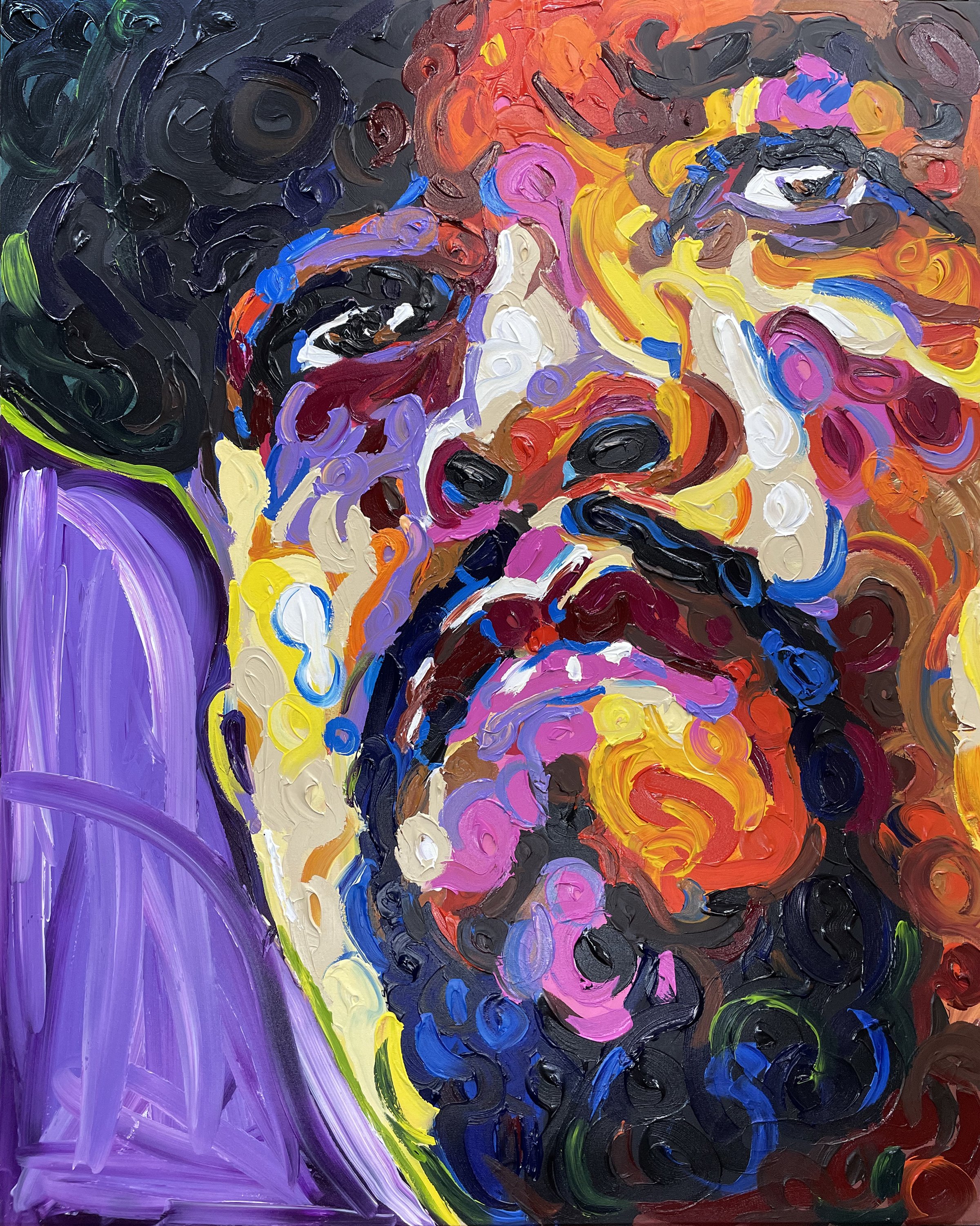Ice-T 2(unsigned): 48" x 60"