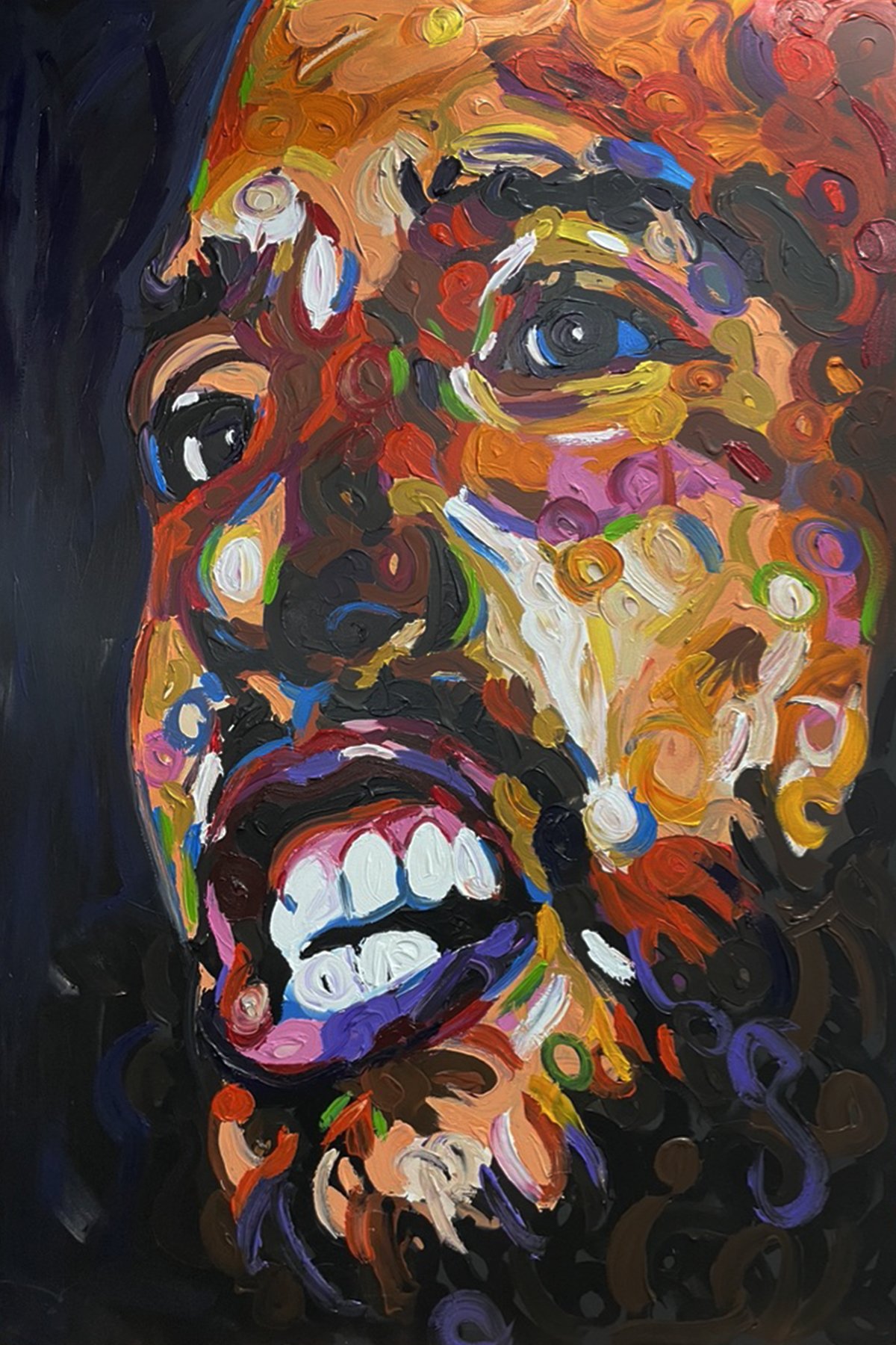 Zack de la Rocha I (Unsigned) 48"x72"