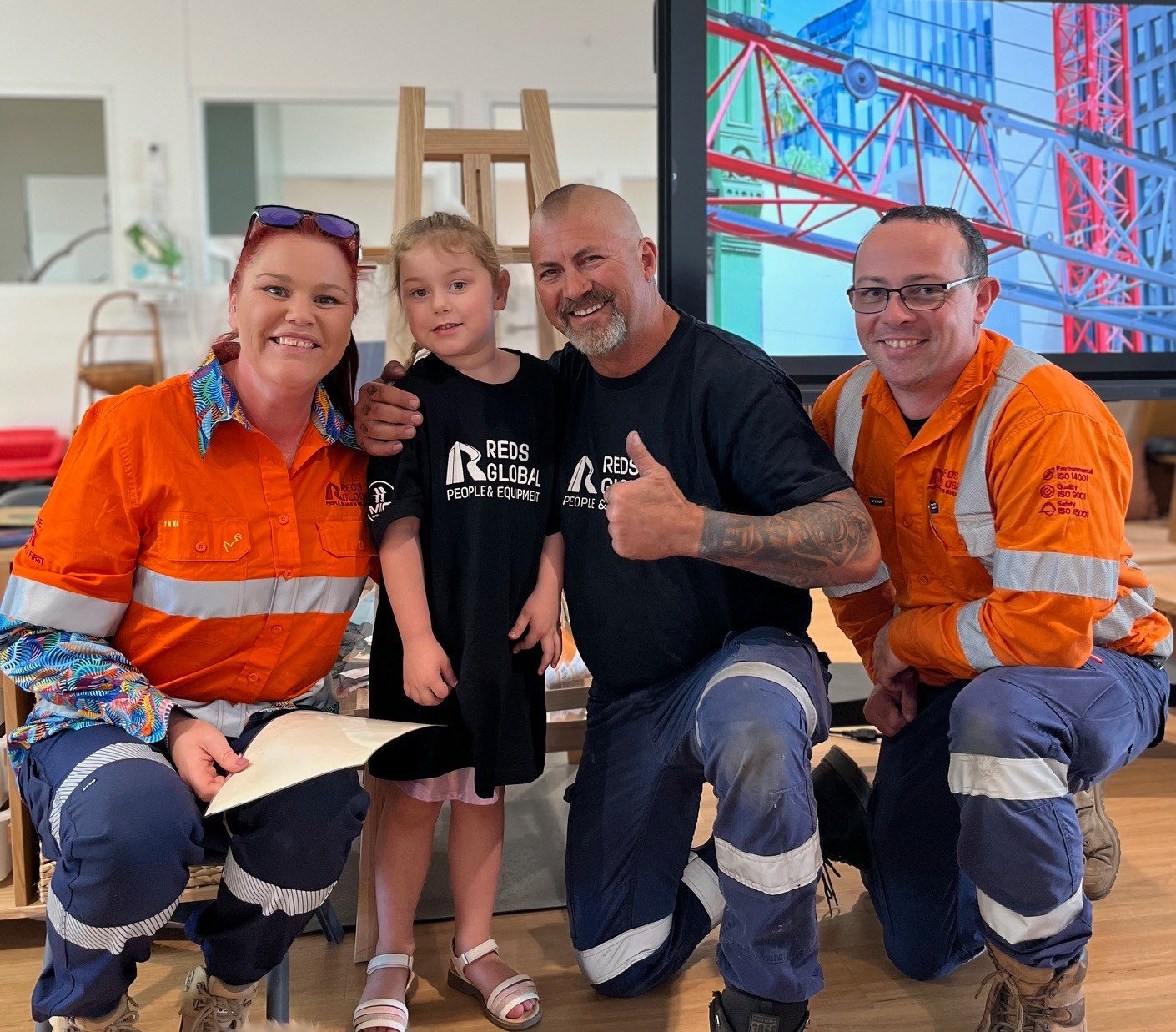 At the end of last year, Reds Global was invited to take part in 'Construction Week' at local daycare, and it turned out to be one of the most memorable visits yet. The children arrived dressed as who they dreamed of becoming: Police Officers, Plumbe