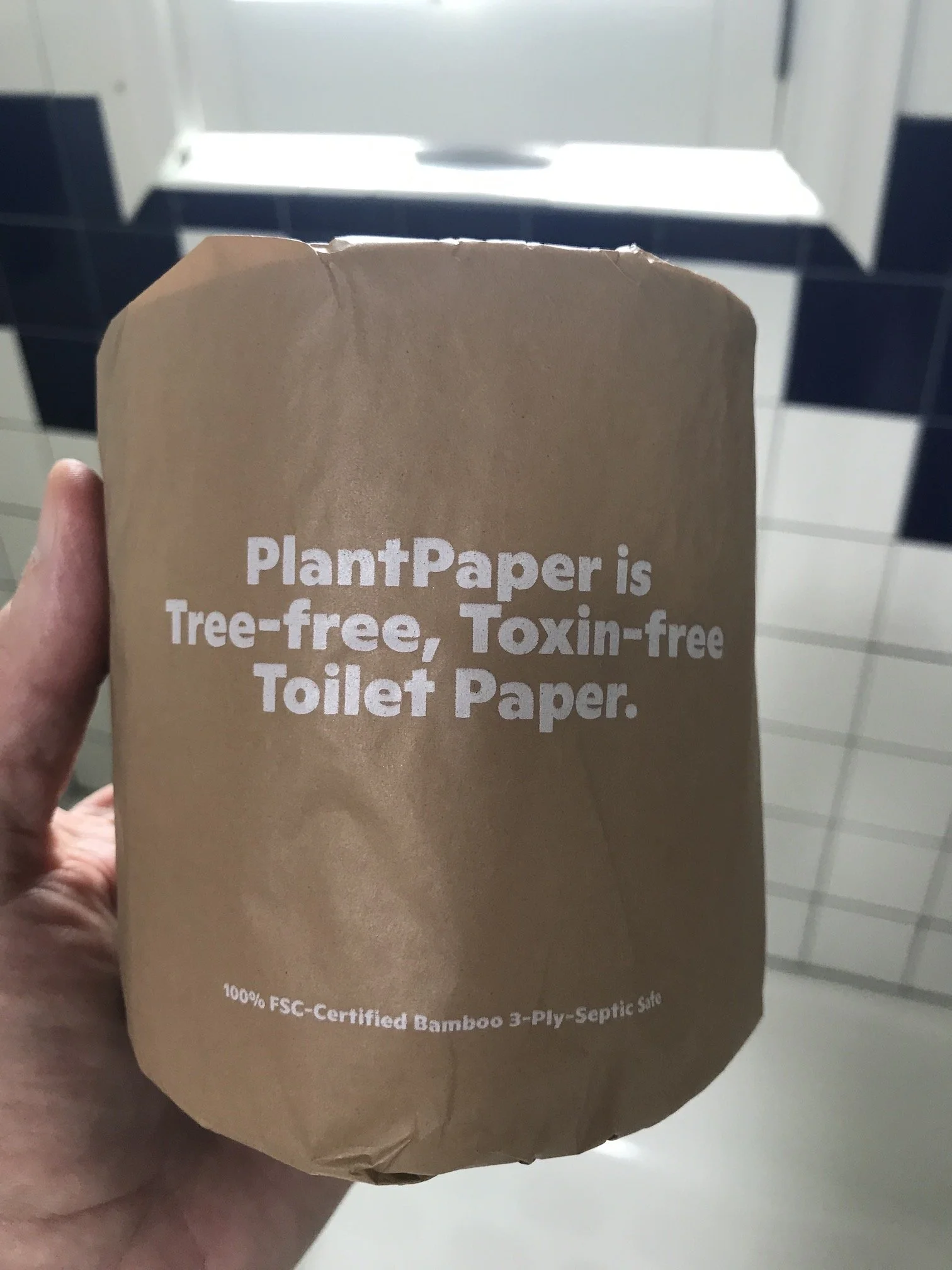  @ El Rey…good idea and big fat type, had to share. Way better in a bathroom than on a ballot. Go to plantpaper.us   