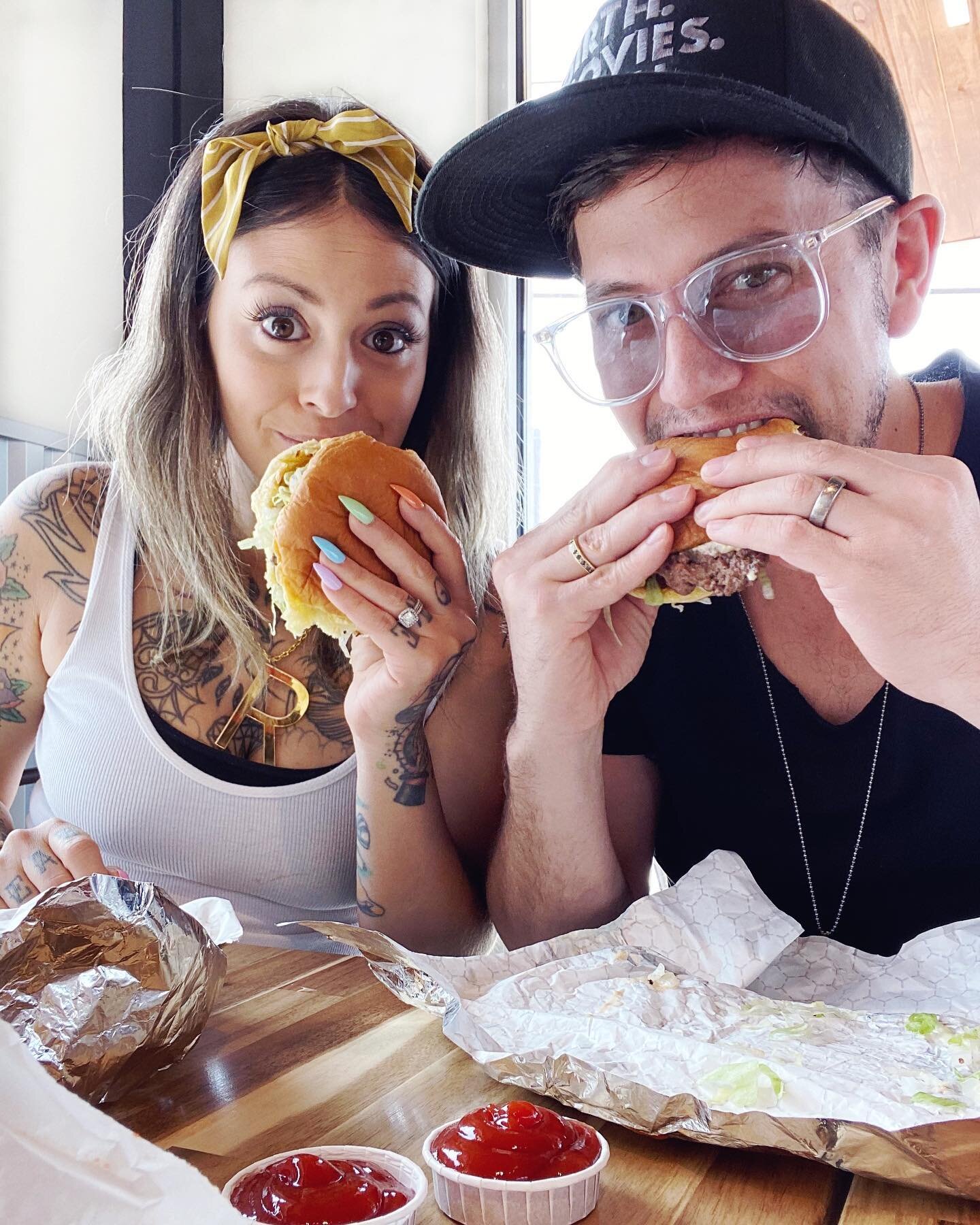 When @jacksonrathbone and I escape the craziness that is our home and run errands without kids, we stop for cheeseburgers! 🍔💕 Today we&rsquo;re back at work getting our house ready to sell. My closet has basically taken 2 days and totally put the l