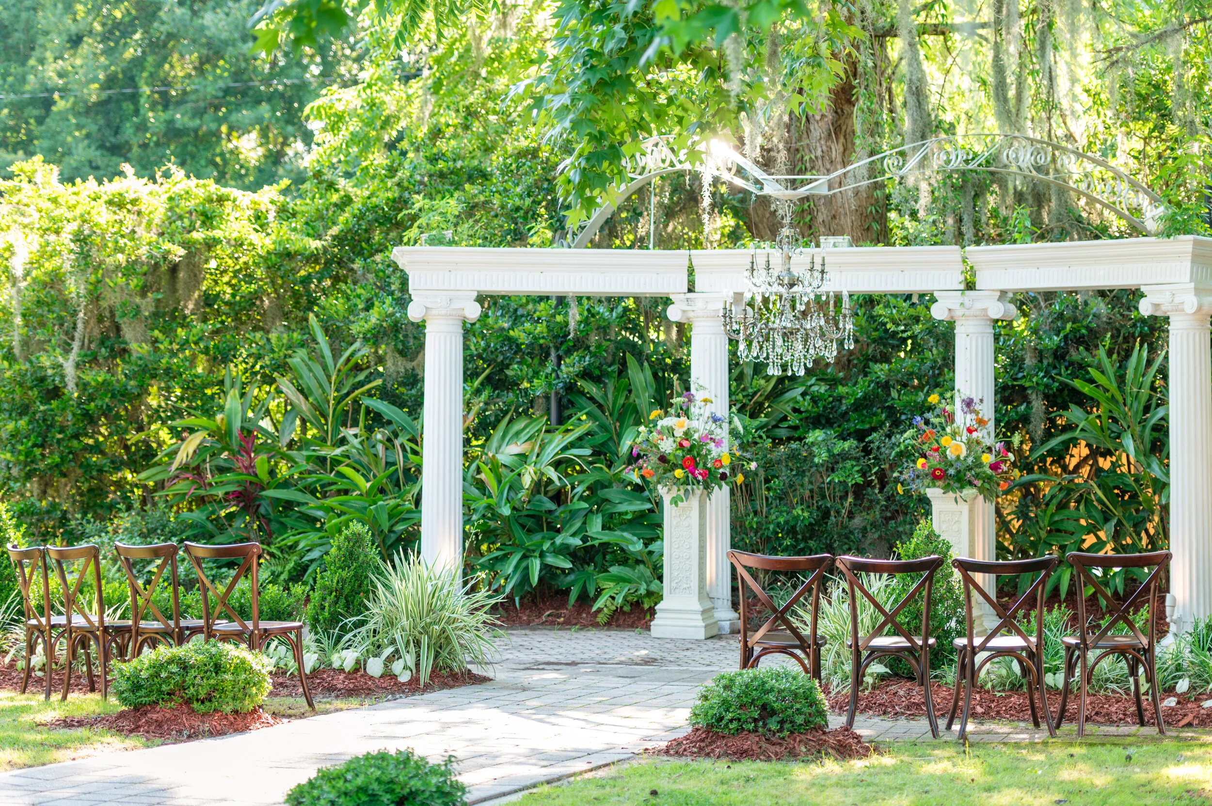 Micro-wedding ceremony Benedict’s Plantation Mandeville, LA
