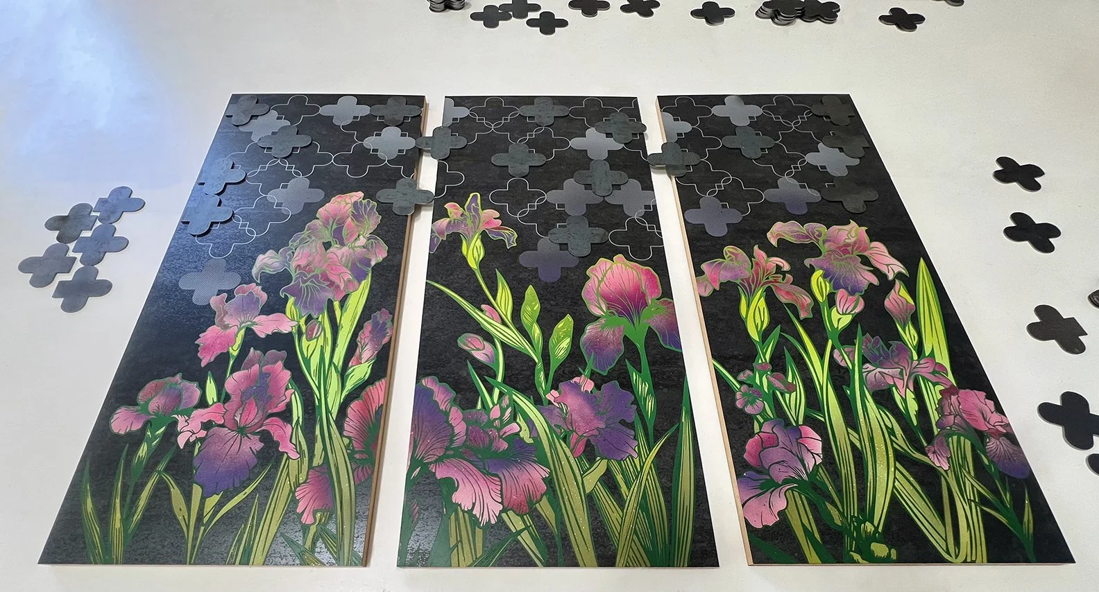 IRIS-TRIPTYCH