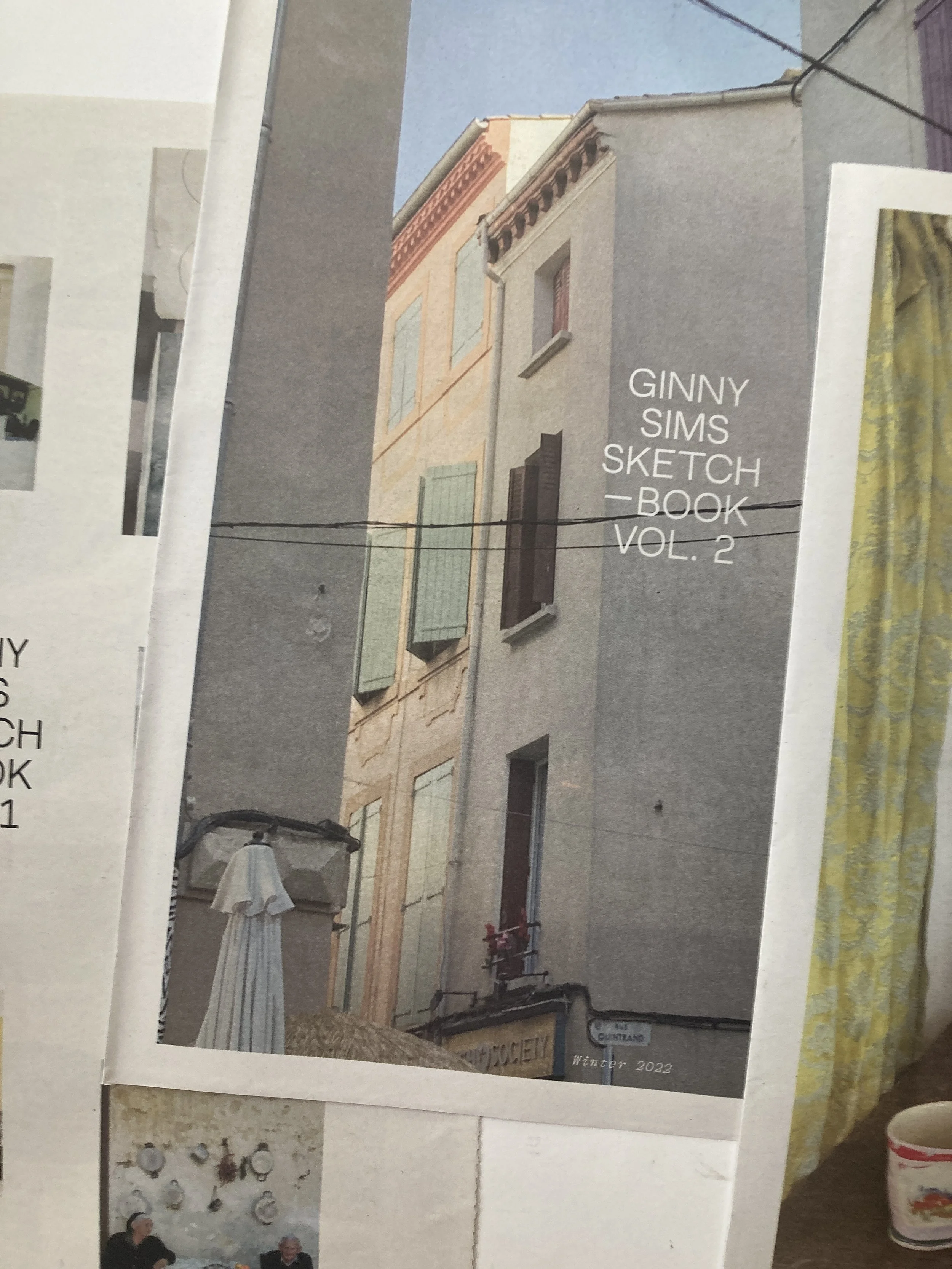 Sketchbooks 1, 2 & 3 + 8 postcards