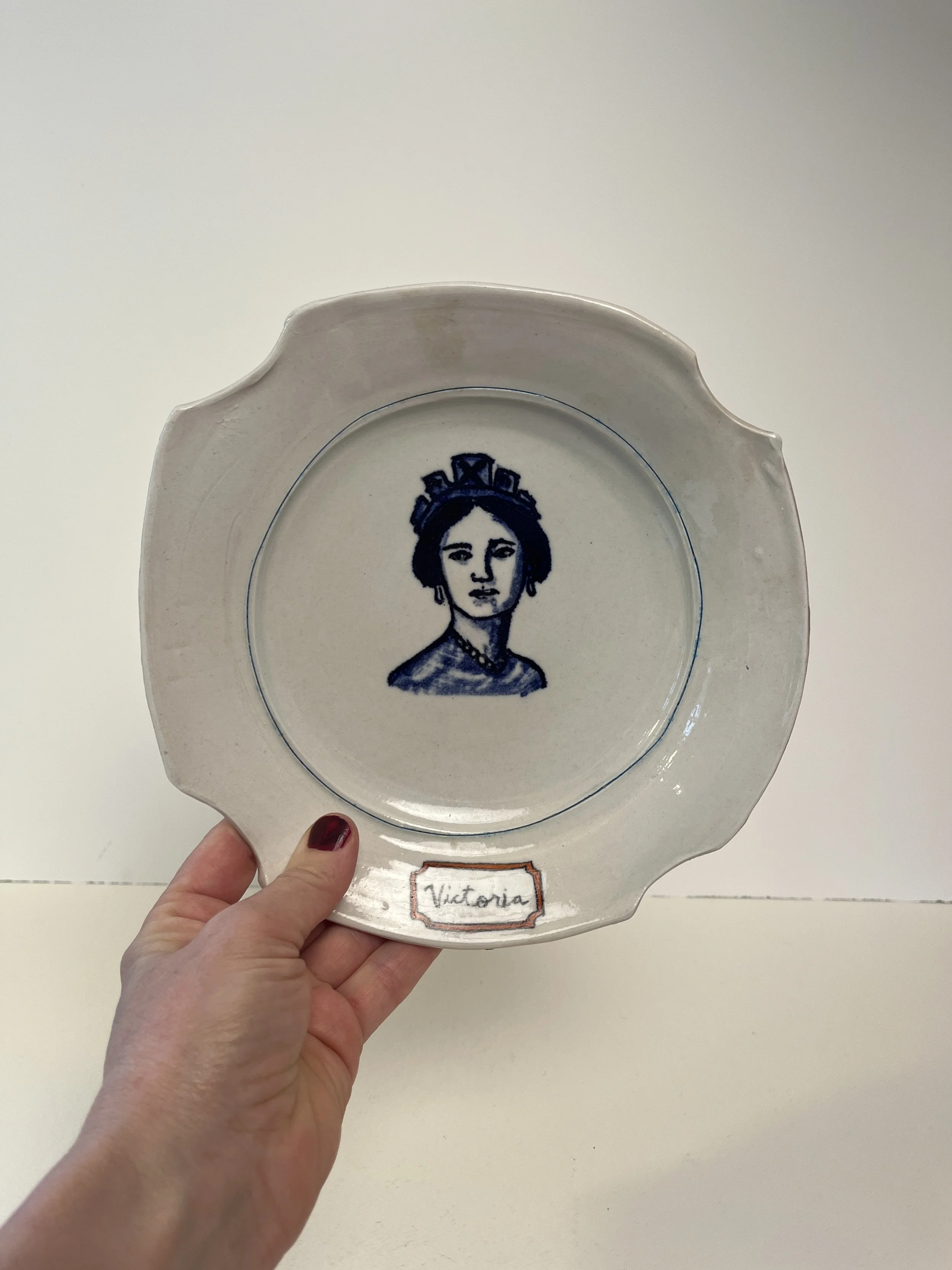 Queen Victoria Plate