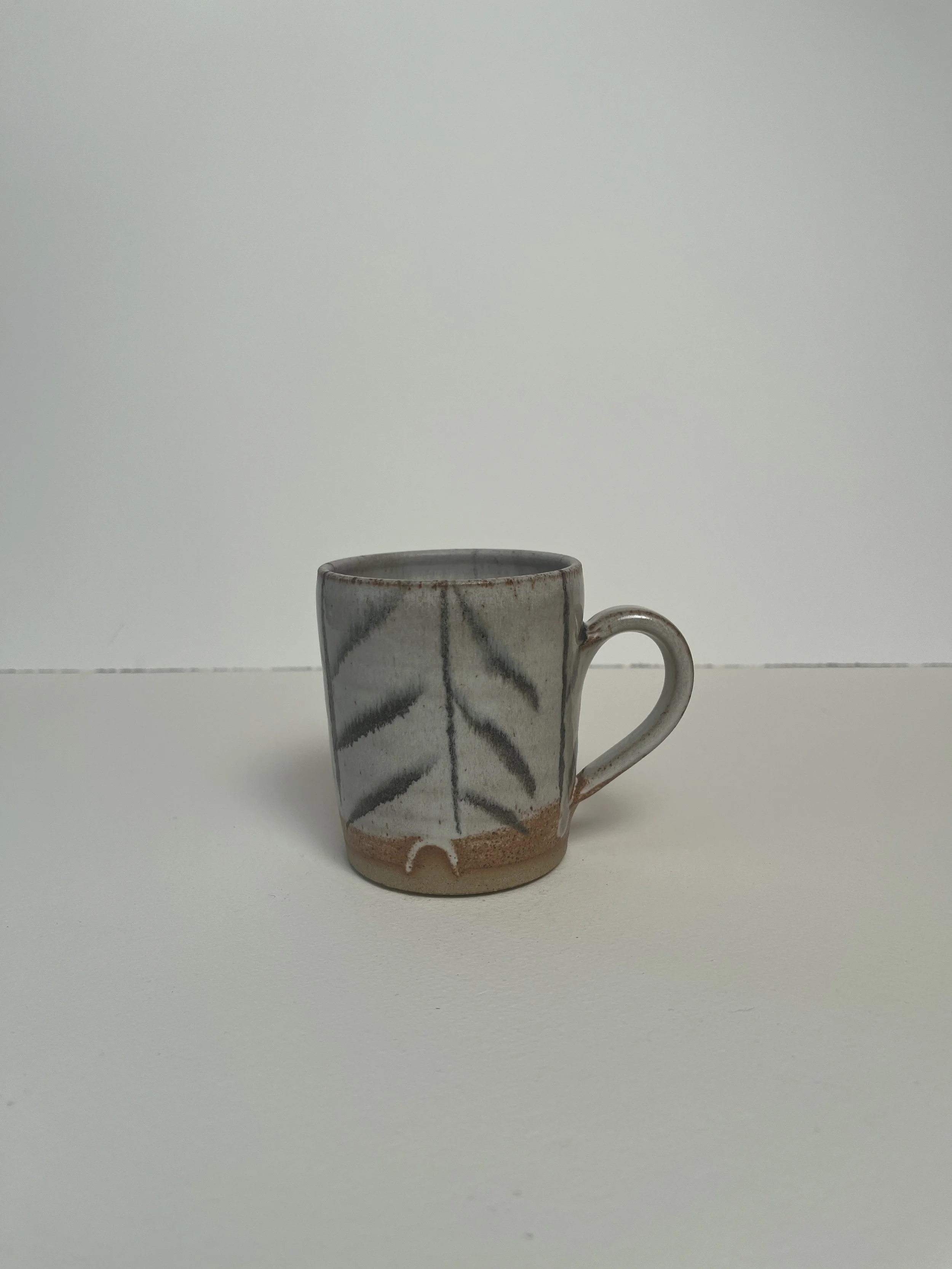 Stoneware Cup with Semi-Matte Glaze