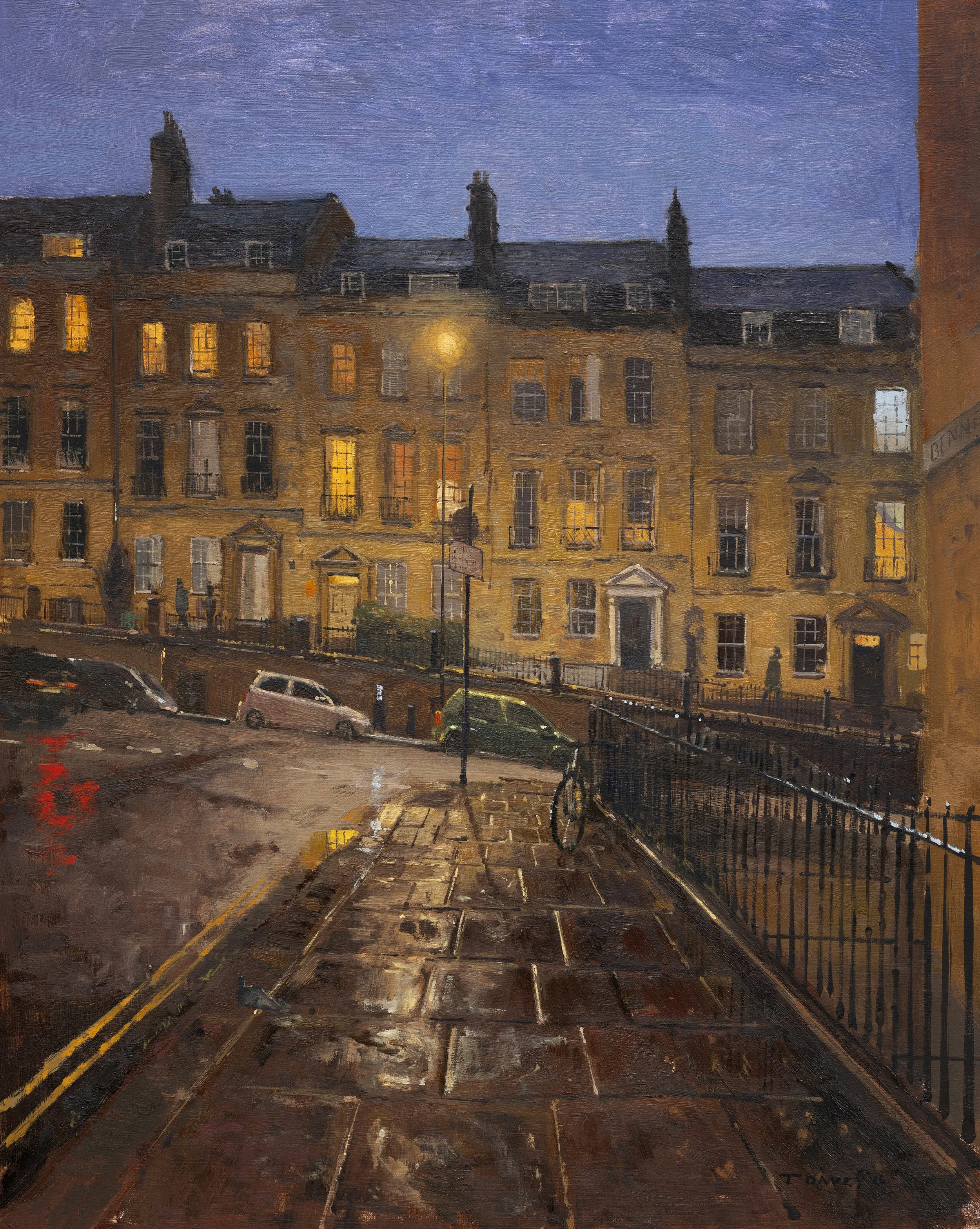 From Bennett Street toward Lansdown. 