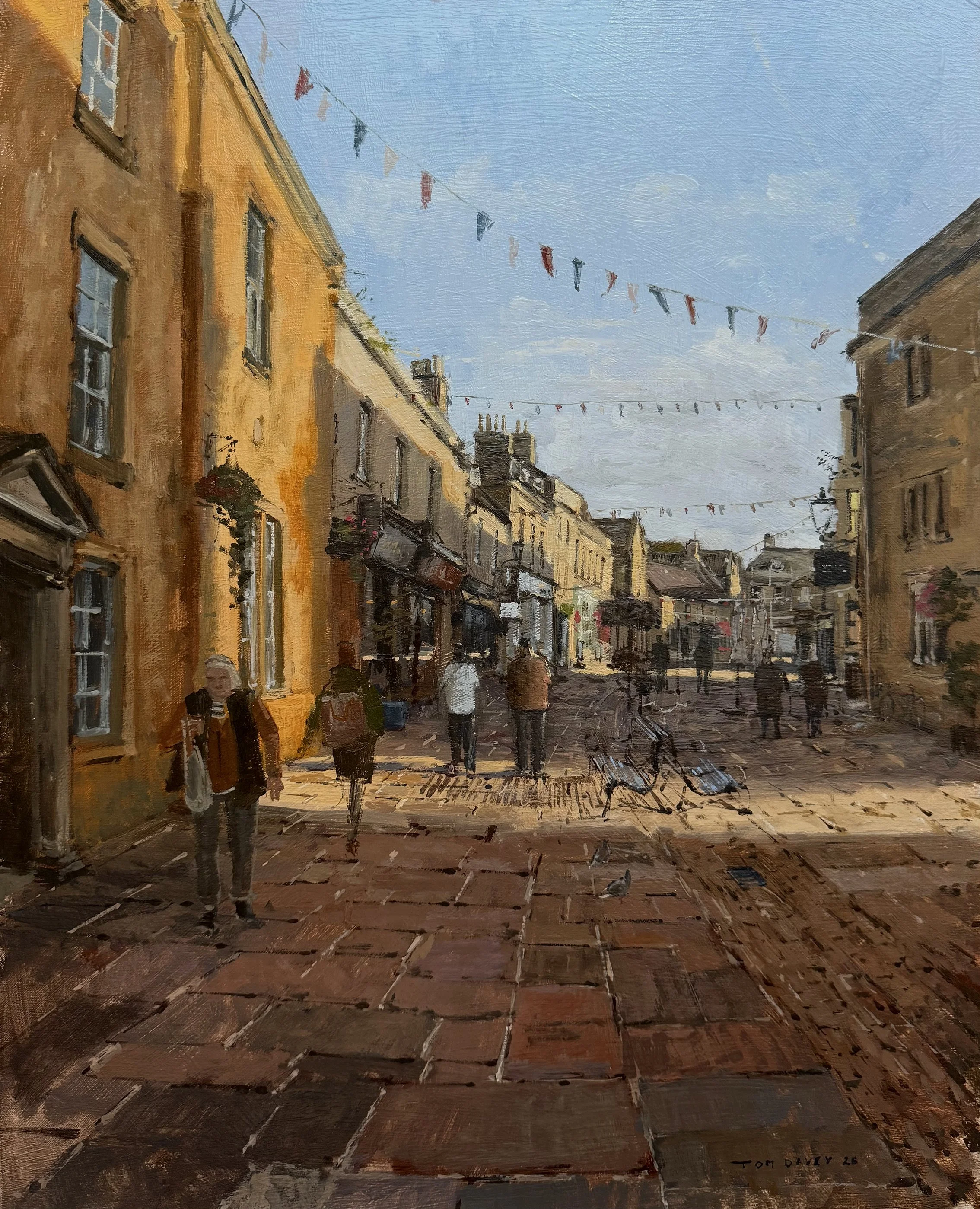 Horsham High Street - 2026 - Oil on board - Framed - 52 x 62cm - £550