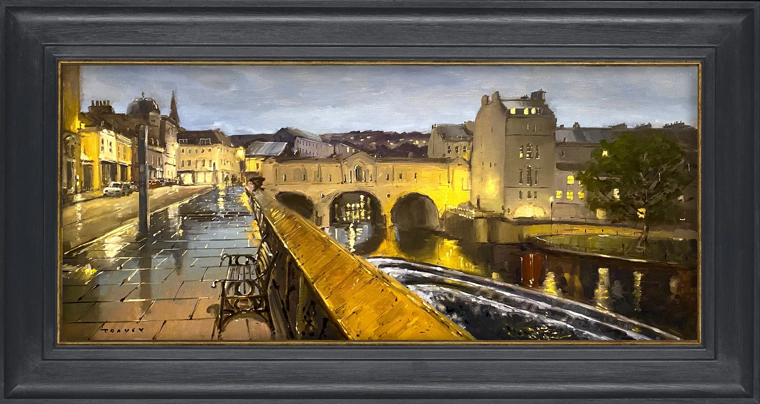 Another view over Pulteney Bridge - 35 x 66cm - 2021