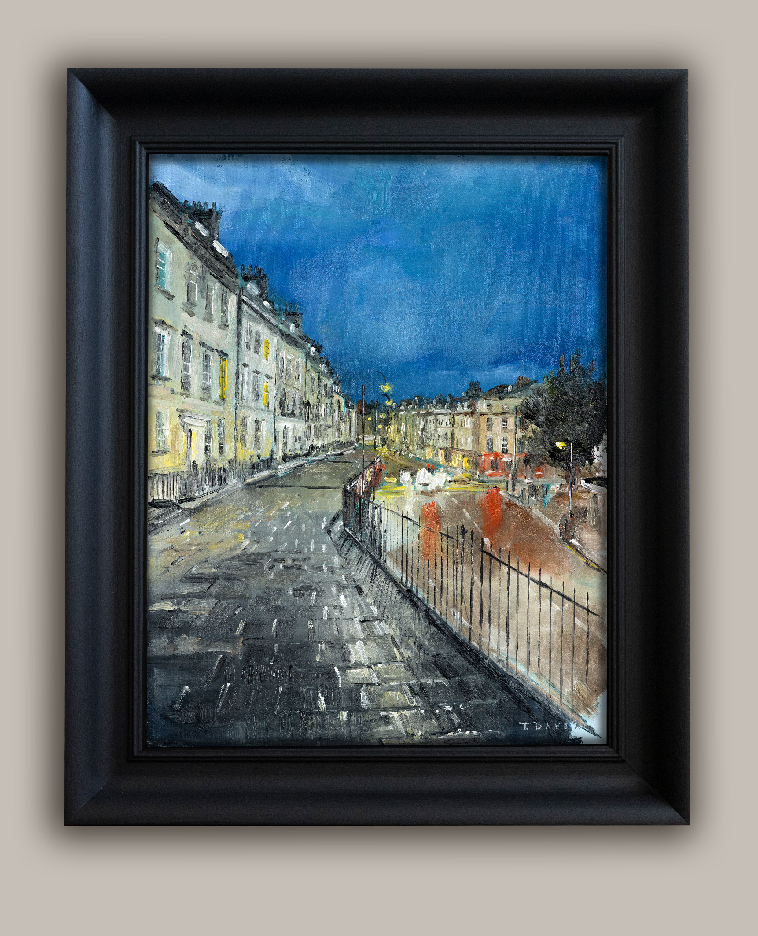 Walcot Parade after the rain - 55.5 x 45.5cm - 2020