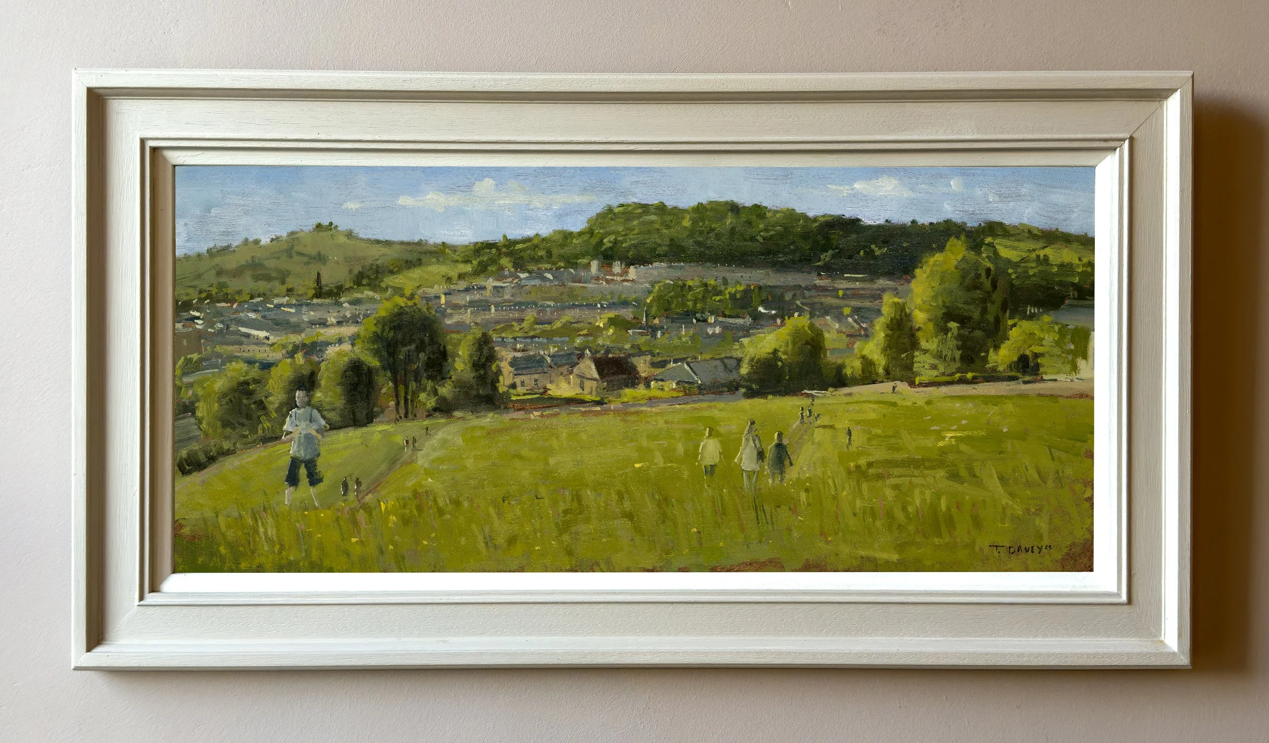 Bathwick fields - 36 x 66cm 2022