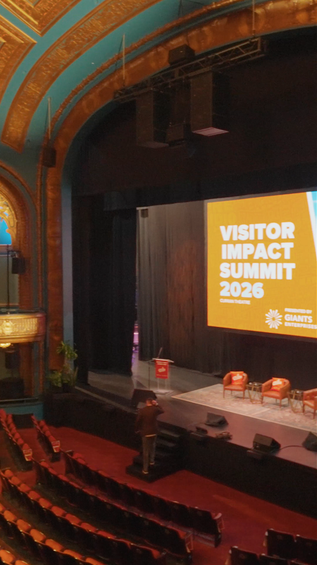 Filming a Summit Inside the Curran Theatre