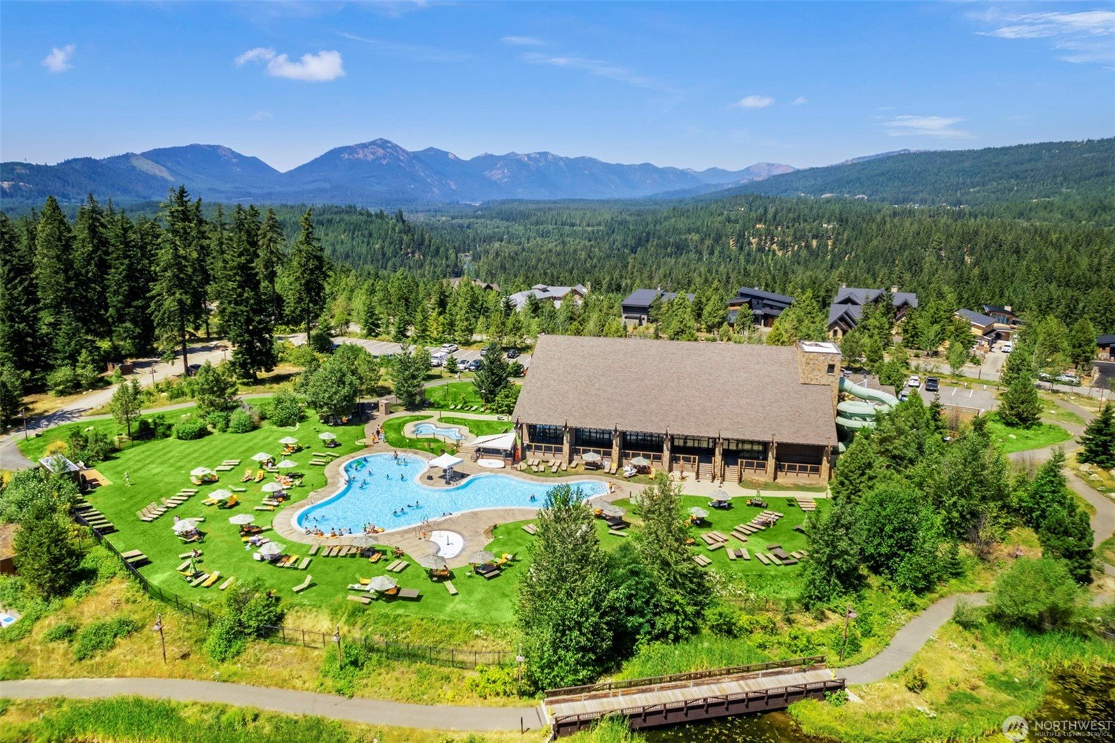  Aquatic Center at Suncadia, a short bike ride from the home  