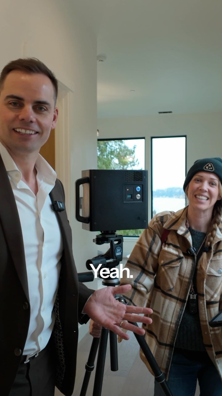 Staging install! Always exciting to see our clients homes become transformed through our staging process. Today I popped by a new listing coming soon on Mercer Island, $4.55mm, on the north end of the island. We caught up with my photographer as sh