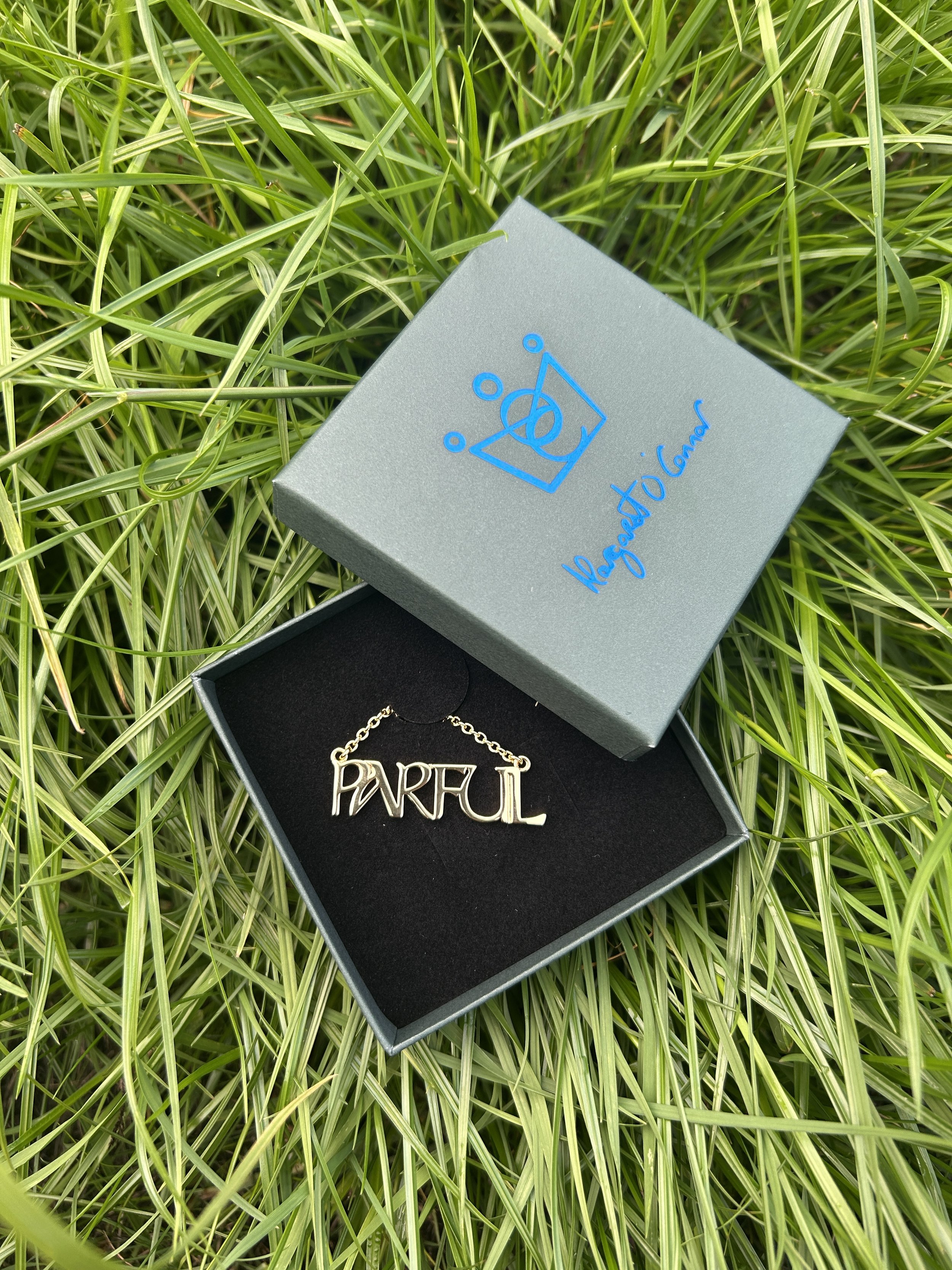 PARFUL (small) gold plated 44mm