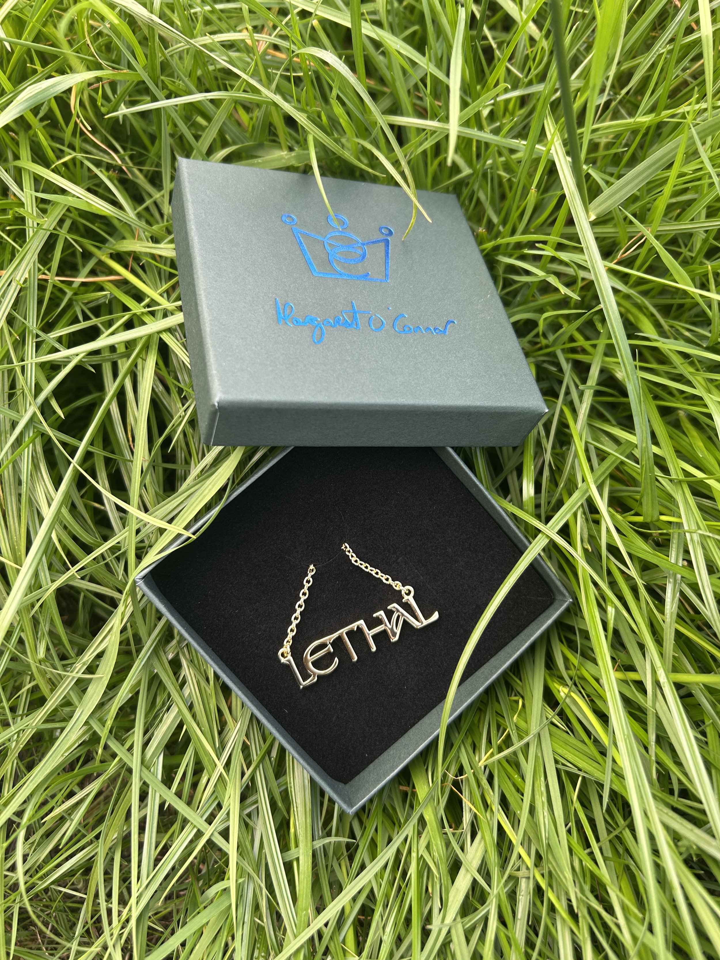 LETHAL (small) gold plated 44mm