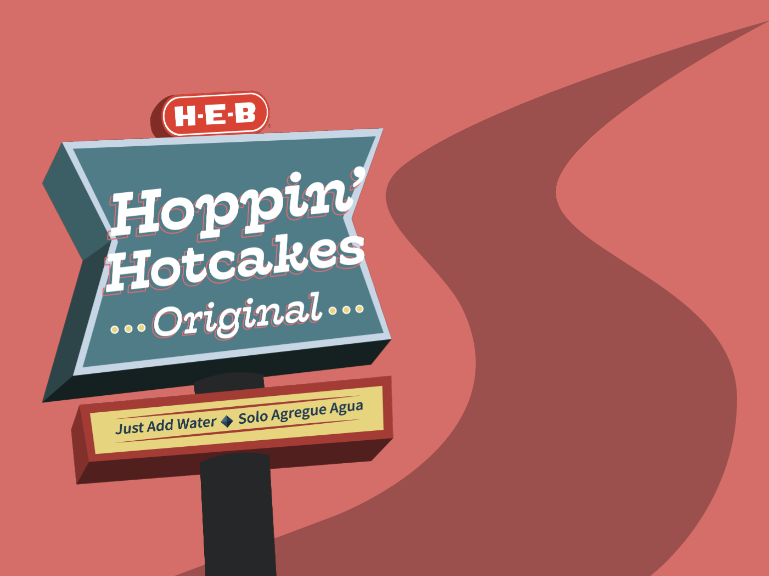 H.E.B. Grocery Pancakes - Packaging Design