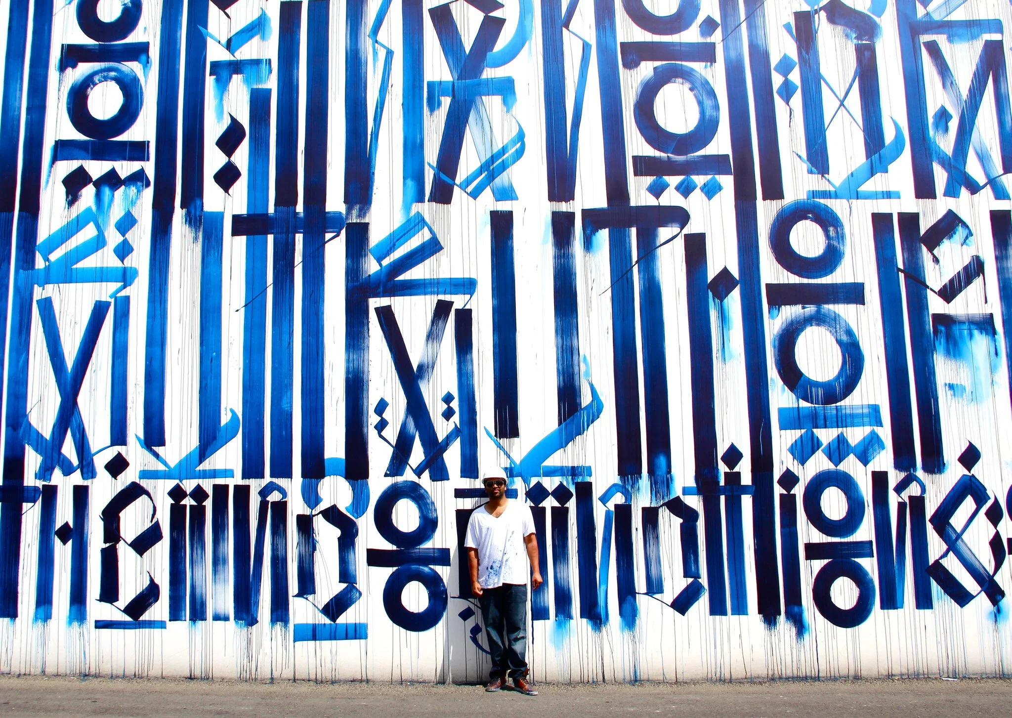 The Lowdown on RETNA - Editorial Design