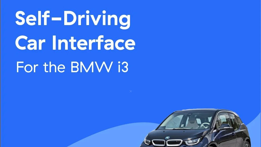 BMW i3 - Self Driving Car User Interface