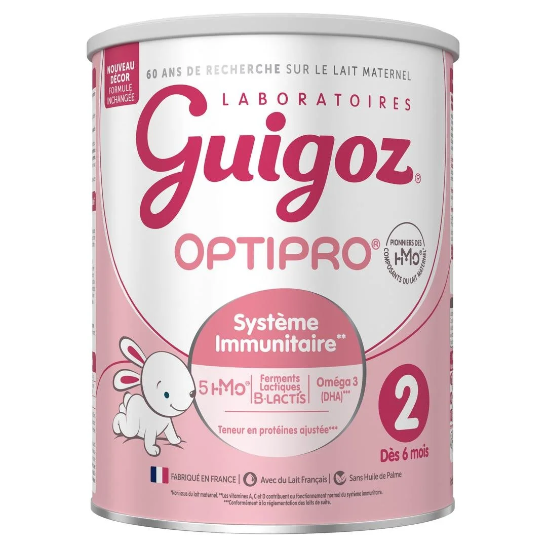 1 carton de lait de croissance Guigoz 2e âge