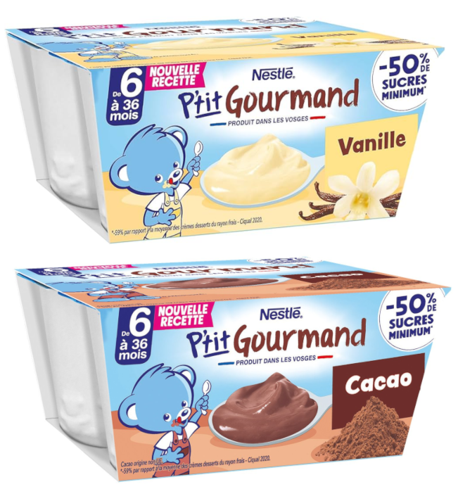 Desserts lactés  +6 mois DDM 30/04/26 (par palette)