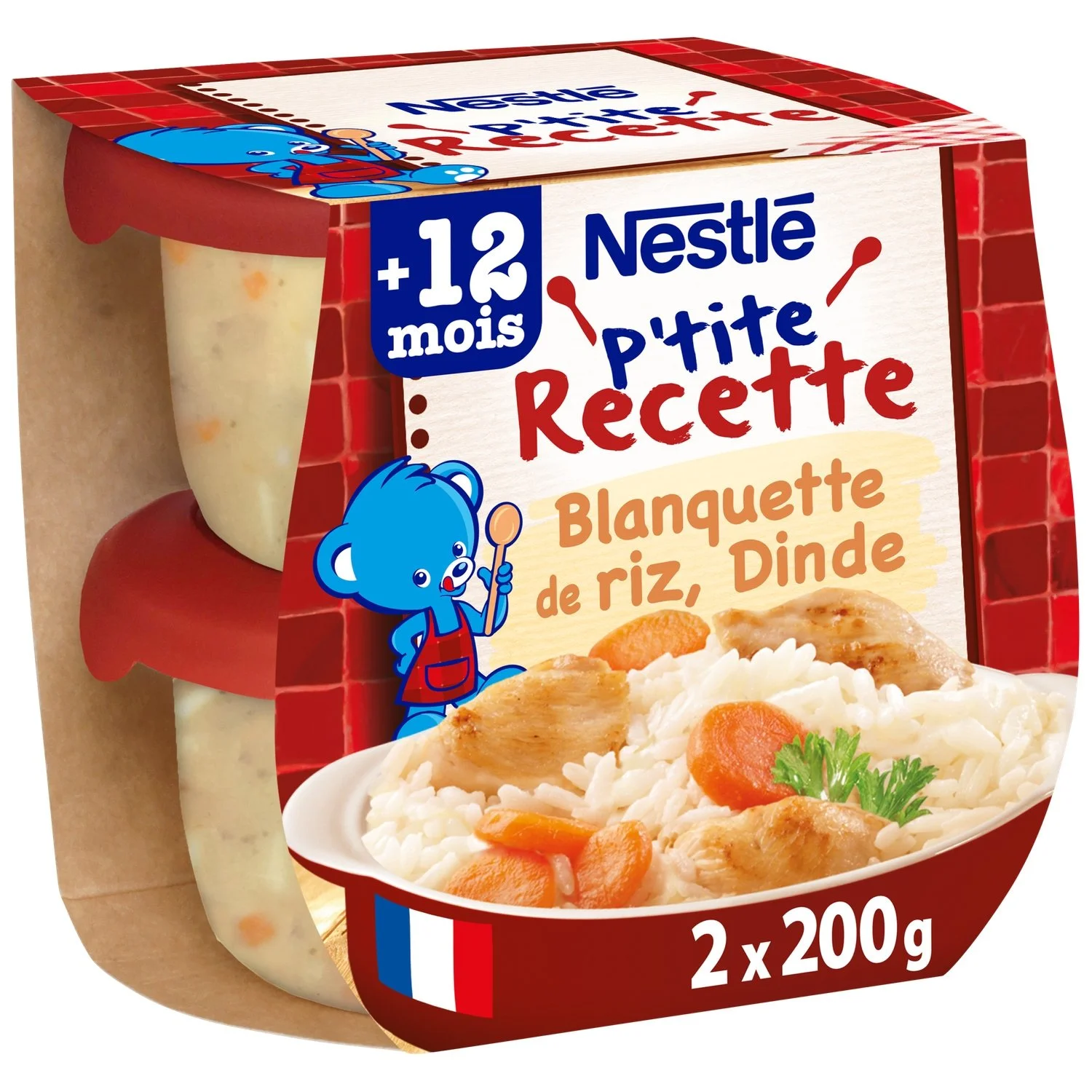 1 palette Blanquette de riz & dinde dès 12 mois