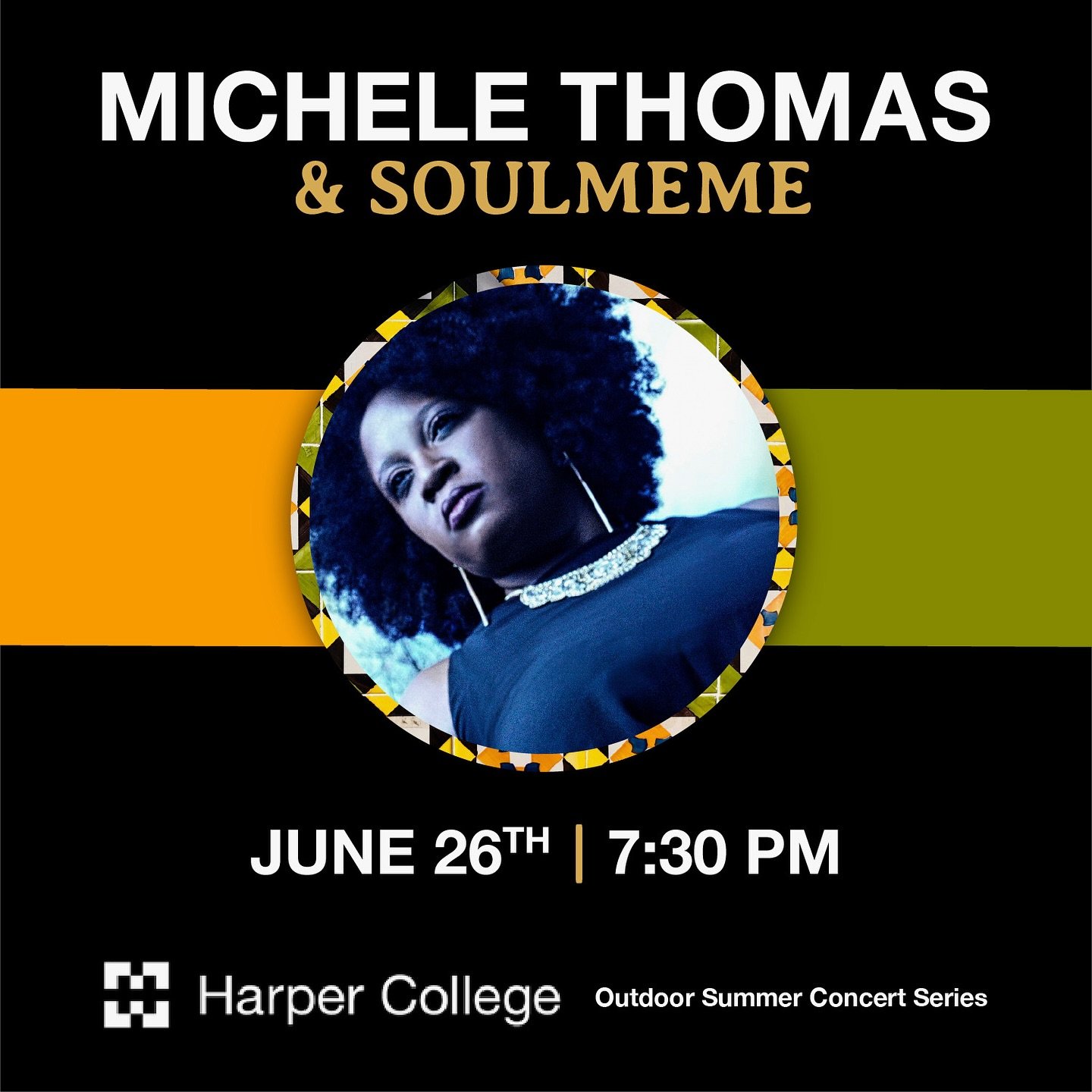 TOMORROW!

We&rsquo;re performing the summer concert series again at Harper College! We would love to see you there - and no worries, we&rsquo;ll be performing come rain or come shine! 

Joining me tonight are some of my favorite friends/musicians in