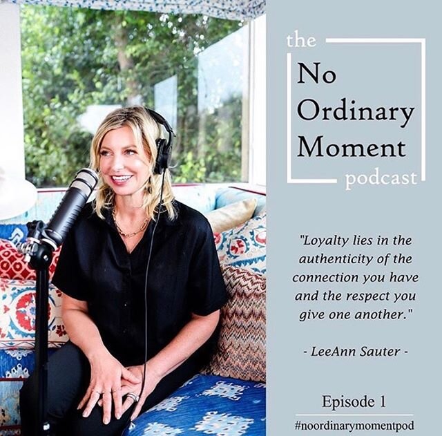 Have you listened to the first episode of the No Ordinary Moment podcast?