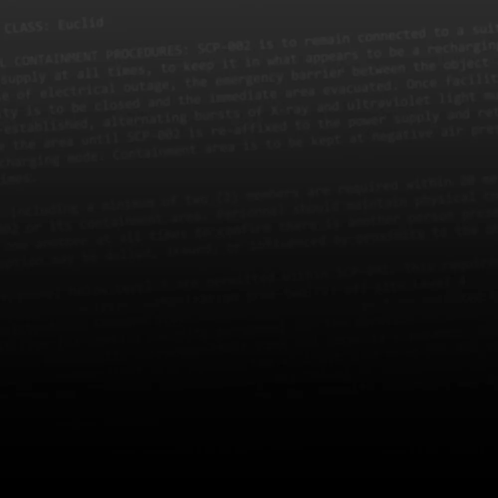 The SCP Foundation Database