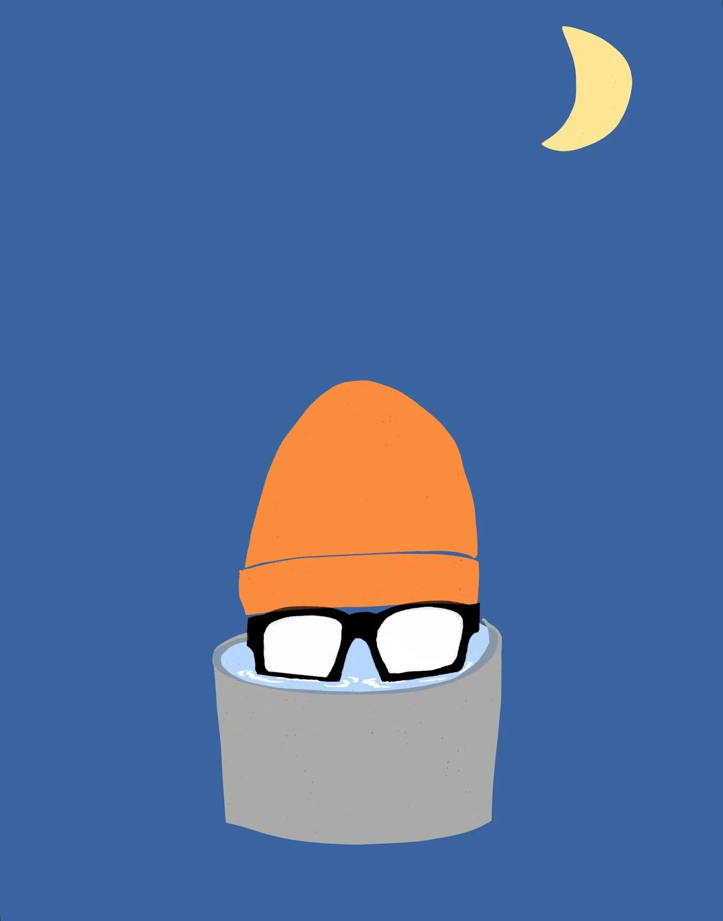 This is a thank you note, disguised as an unauthorized, mostly accurate  biography.  A thank you for exposing me, quite literally, to cold. 

My friend Libby is a walker.  She walks everyday.  Every single day, rain or shine.  Part meditation, part r