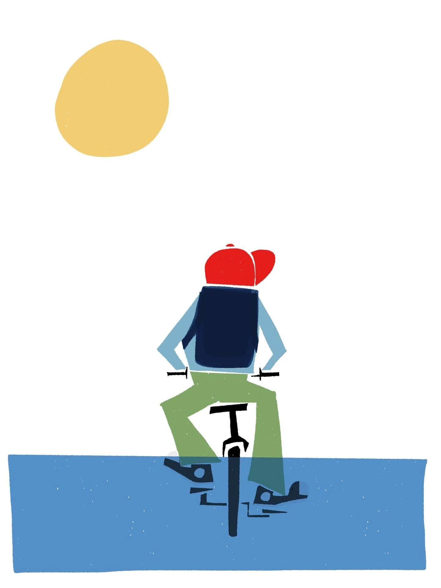 🚩
Due to circumstances beyond my control, I had been sent home from school. 

My 7th grade science teacher had  complained that I was, soaking wet and &ldquo;smelled like bay shrimp&rdquo;. I don&rsquo;t think I had smelled unusually bad for a 12 ye