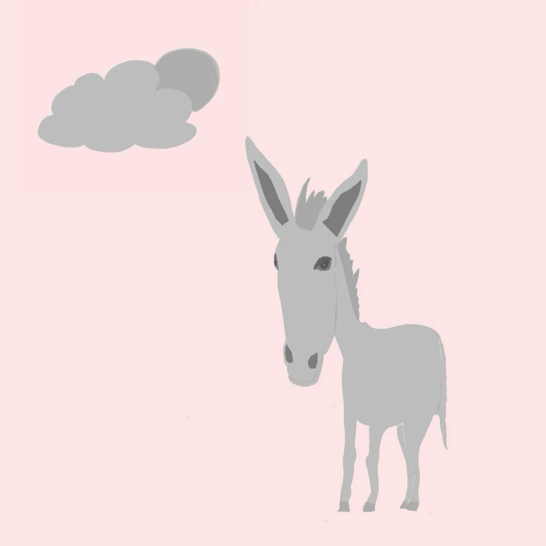 Animal Studies 
another soulful and endearing creature is the donkey.  it has been said that the tranquil gaze of a donkey can improve one&rsquo;s ability to sit with their feelings.  This leads directly to improved outcomes in addressing challenges 