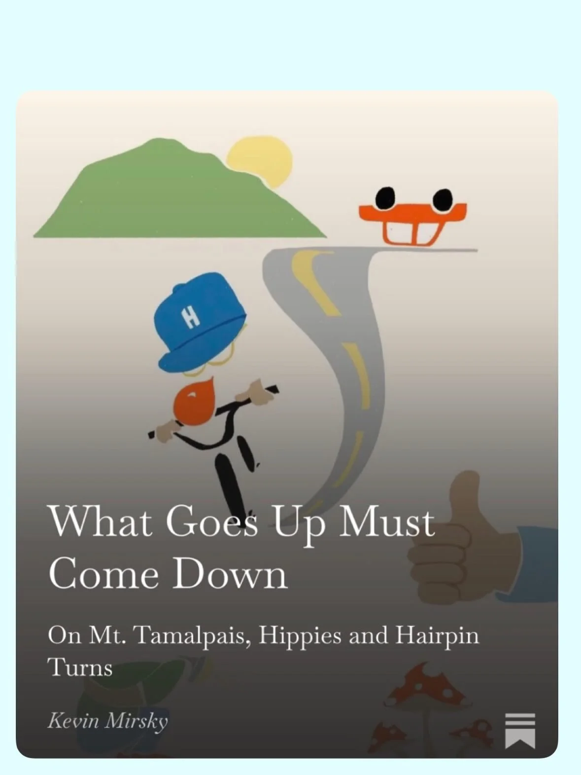 Up on substack - Honing our skills as we went, we bombed down dirt trails and rocky fire roads, jumping, sliding and crashing our bikes into redwood trees and thickets of blackberry bushes and poison oak.  It was a marvelous time.  The freedom and th