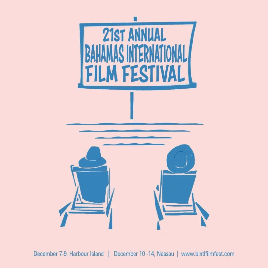 pleased to see my design come to life for the 21st Annual Bahamas International Film Festival.  Thank you @bahamasintlfilmfest 🌴🌴🌴