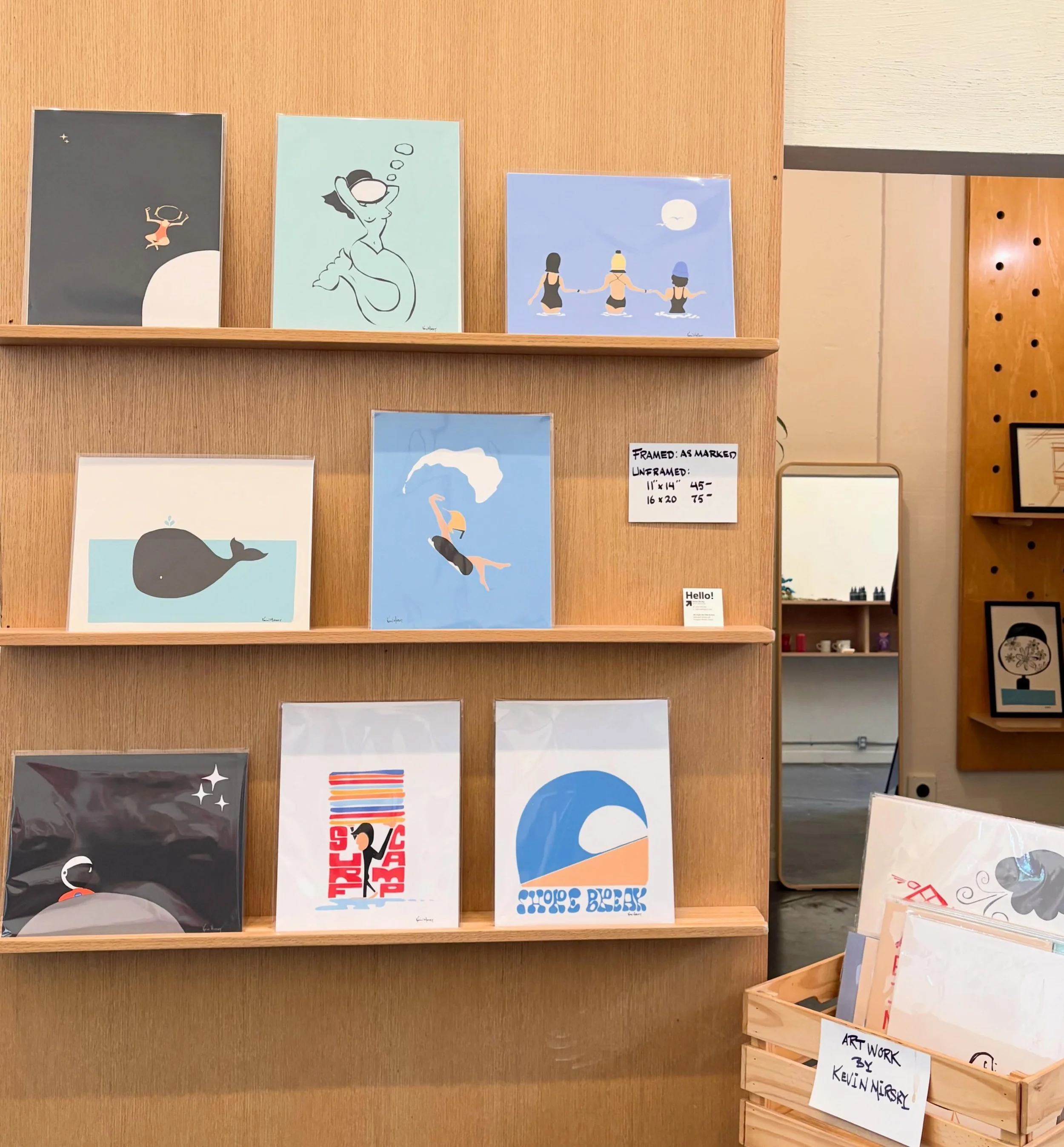 New batch of prints available at the singular, impeccable  @longwaycoffeeclub .. and soonish on my web-store.  check your matcha levels at LONGWAY and peruse away (and purchase a print for the complete mind body experience).